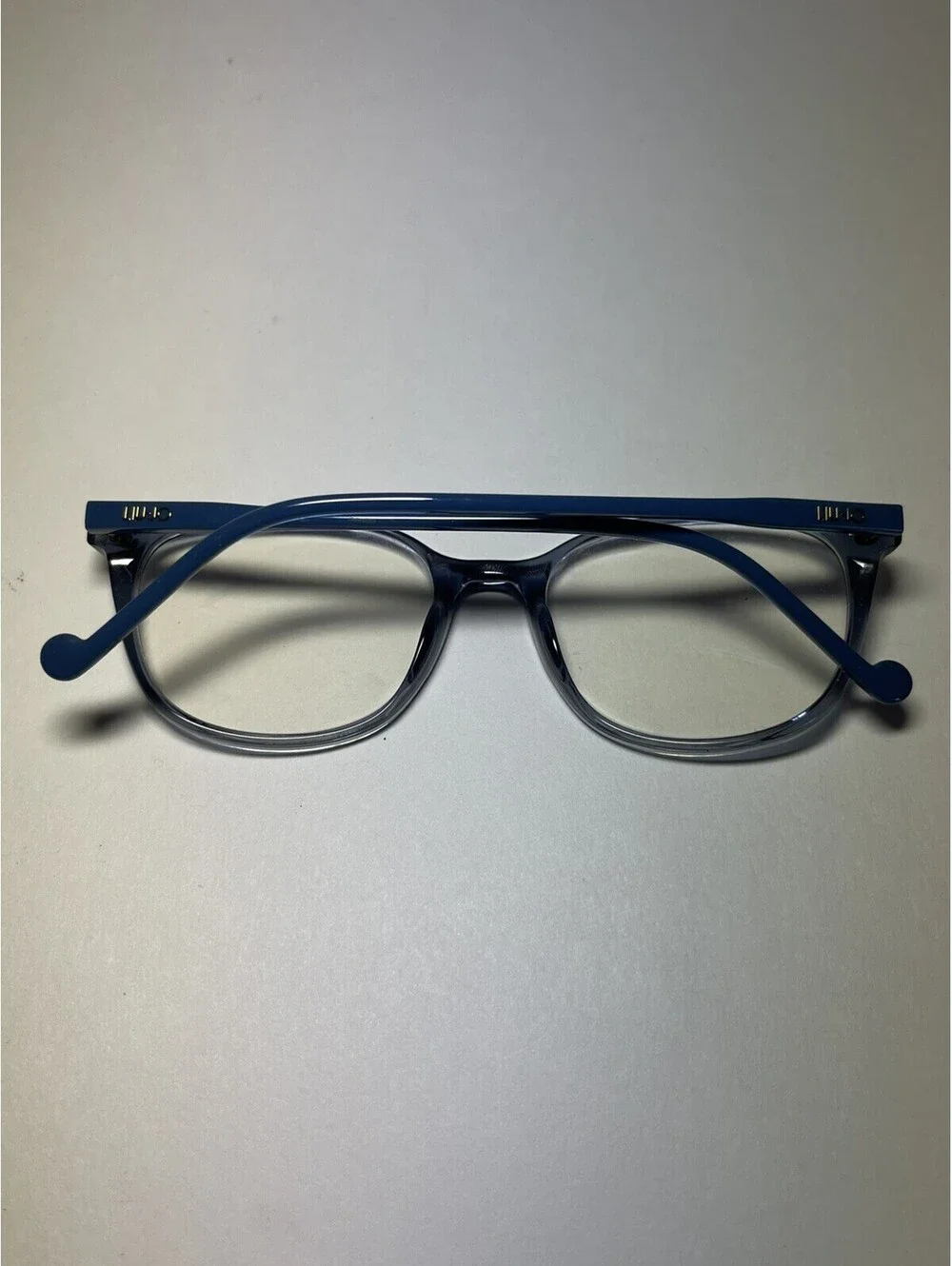 Liu Jo Eyeglasses LJ2715 424 Ebony & Blue L, Size 52-18-140 / With Case